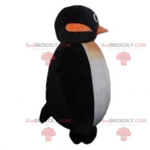 Malý maskot tučňáka s úsměvem - Redbrokoly.com