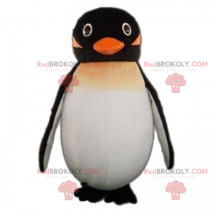 Mascotte petit pingouin souriant - Redbrokoly.com