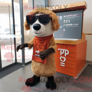 Rust Shepard S Pie mascot...