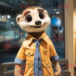 Meerkat maskot kostume...