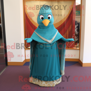 Postava maskota Teal...
