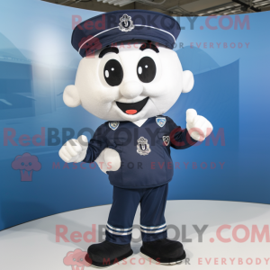 Disfraz de mascota de Navy...