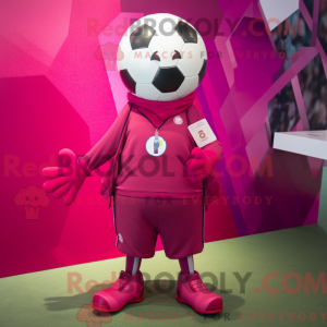 Magenta Soccer Ball...