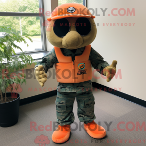 Peach Marine Recon maskot...