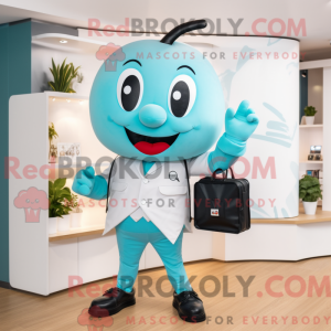 Máscara Cyan Cherry com...