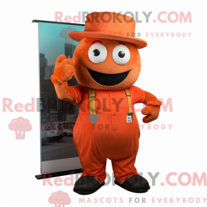 Roestoranje mascottekostuum...