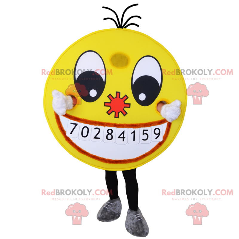Smiley mascot - Redbrokoly.com