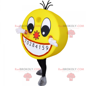 Smiley mascot - Redbrokoly.com