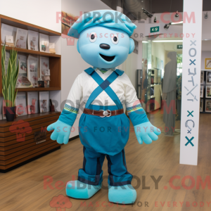 Cyan Celtic Cross...