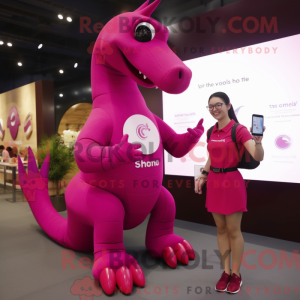 Magenta Diplodocus...
