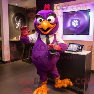 Mascotte de poulet Tandoori...