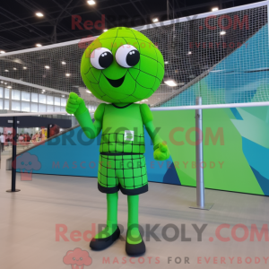 Lime Green Volleyball Net...