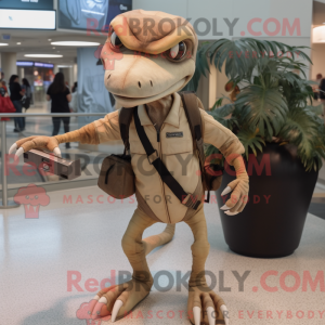 Tan Dimorphodon mascot...