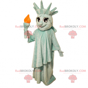 Frihetsstatutten maskot - Redbrokoly.com