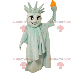 Statute of Liberty mascot - Redbrokoly.com