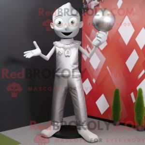 Silver Juggle mascot...