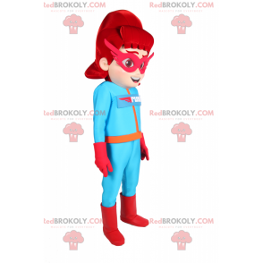 Mascota de super heroína - Redbrokoly.com