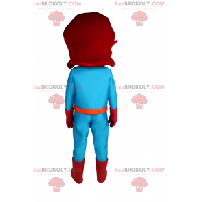Superheldin Maskottchen - Redbrokoly.com