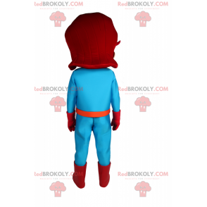 Superheltinne maskot - Redbrokoly.com
