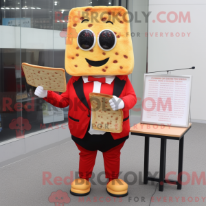 Maskottchen-Kostümfigur Red...