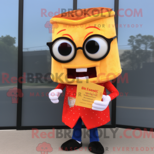 Postava maskota maskota Red...