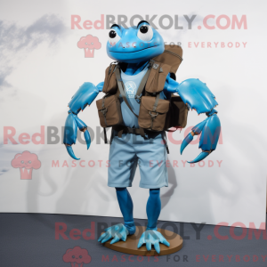 Maska Sky Blue Crab składa...