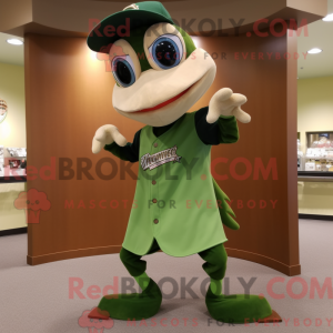 Olive Pterodactyl mascot...