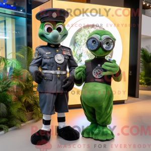 Maskotdraktfigurat Green...