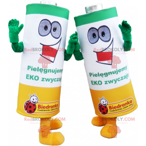 Batterij duo mascottes - Redbrokoly.com