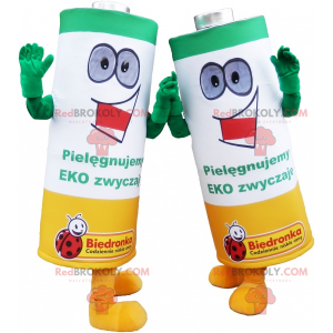 Mascotte di duo di batteria - Redbrokoly.com