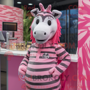 Costume mascotte de zèbre...