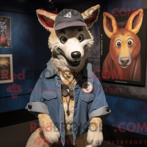 Dingo maskot drakt-karakter...
