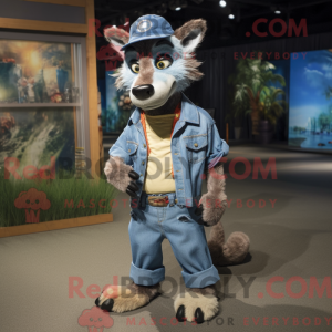 Dingo Maskot Drakt-karakter...