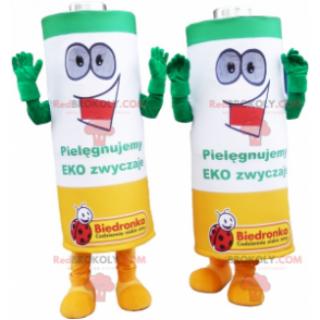 Batterie Duo Maskottchen - Redbrokoly.com