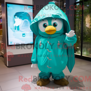 Postava maskota Teal Potato...
