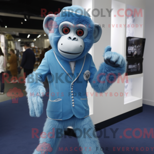Sky Blue Monkey máscara de...