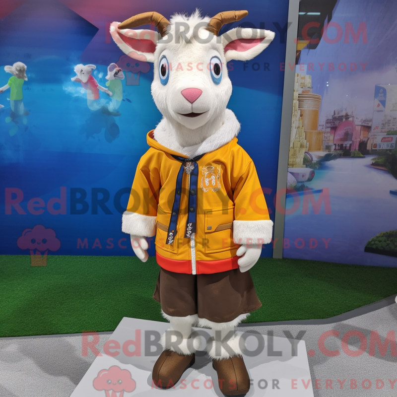 Compras de máscaras de viagem com vindjakke e kjerfklemmer - Mascotes de cabra - REBROKO_302668 - RedBrokoly.com