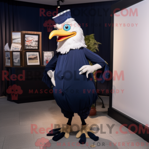Marinekip-mascottekostuum...