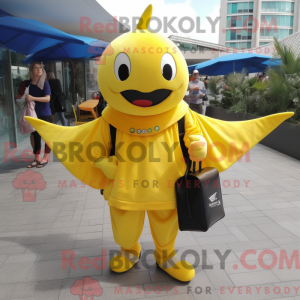 Costume de mascotte de raie...