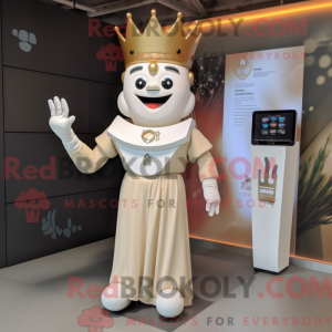 Figura de máscara de rainha...