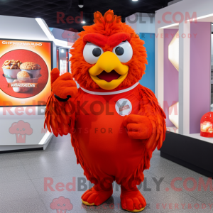 Disfraz de mascota de Red...