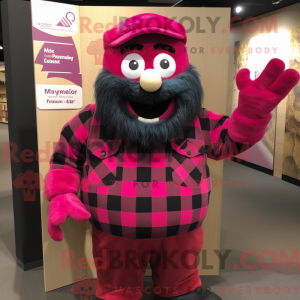 Postava maskota Magenta...