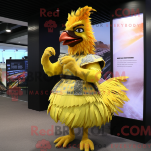 Costume mascotte de coqs...