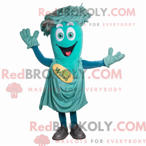 Turkis Pesto Pasta maskot...