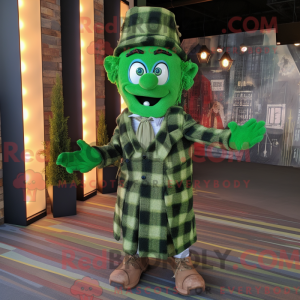 Green Magician mascot...