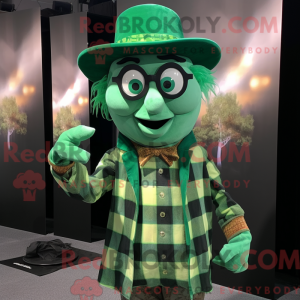 Green Magician mascot...