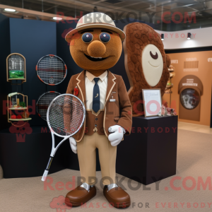 Brun Tennisracket...