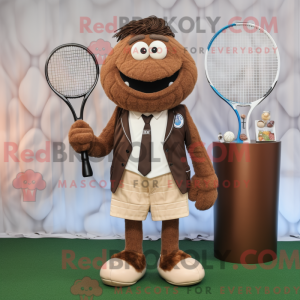Brun tennisketcher...