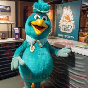 Disfraz de mascota Teal...