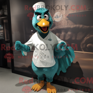 Máscara de frango com...